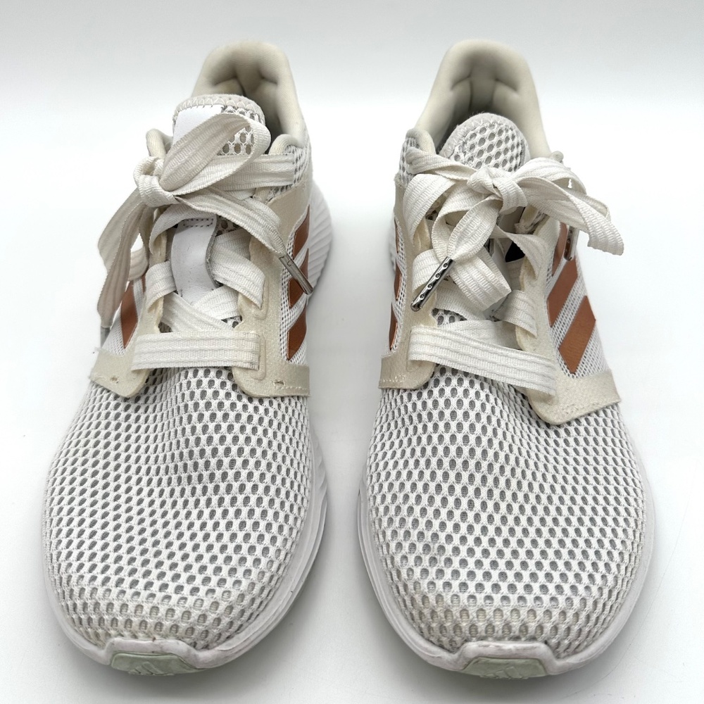 Adidas Women’s Edge Lux 3 White Mesh Lace Up Comfort Running Sneakers Size 8.5 - Picture 2 of 10